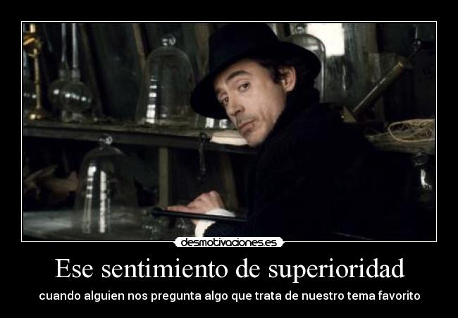 carteles sherlock holmes desmotivaciones