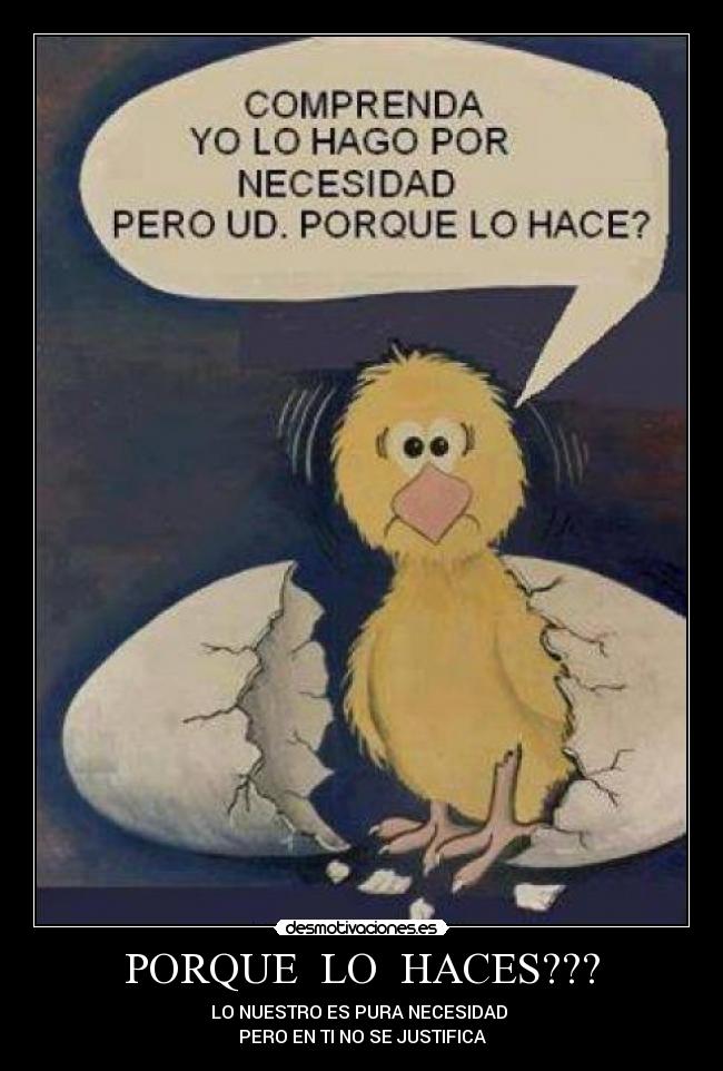 carteles necesidad desmotivaciones