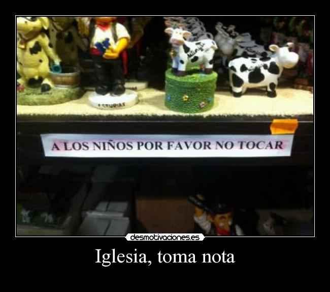 carteles sonic dice que bueno tocar chicos iglesia vaticano monsenor rouco varela desmotivaciones