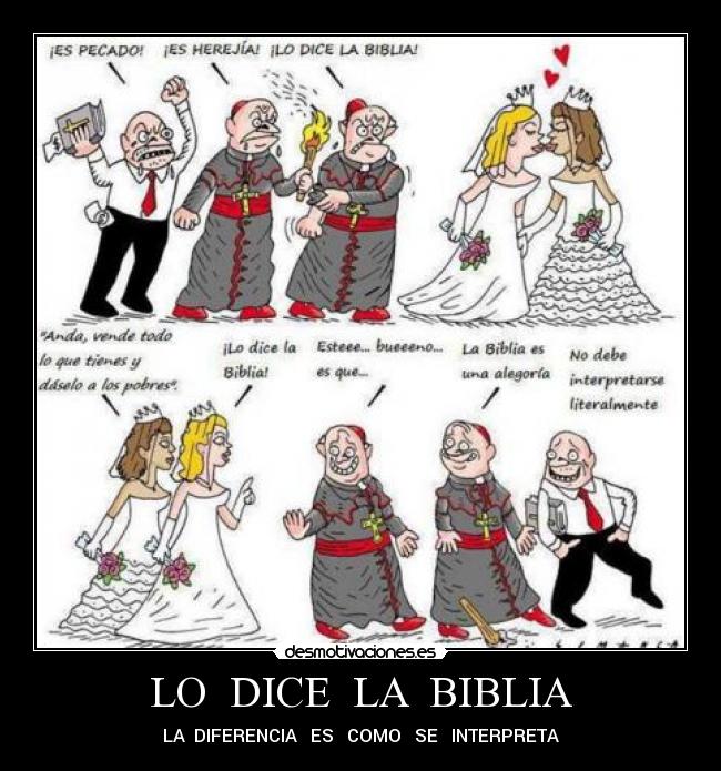 carteles iglesia biblia curas gay lesbianas interpretaciones desmotivaciones