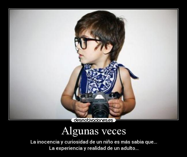 Algunas veces -