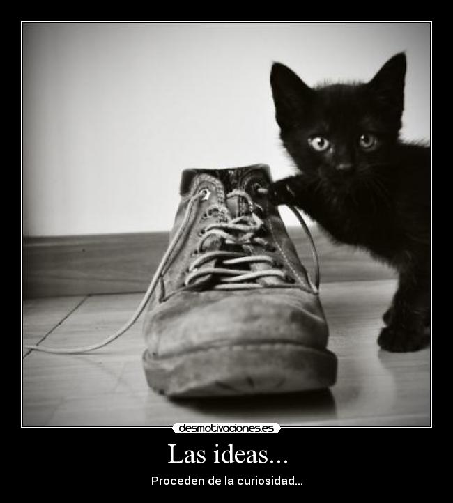 Las ideas... -