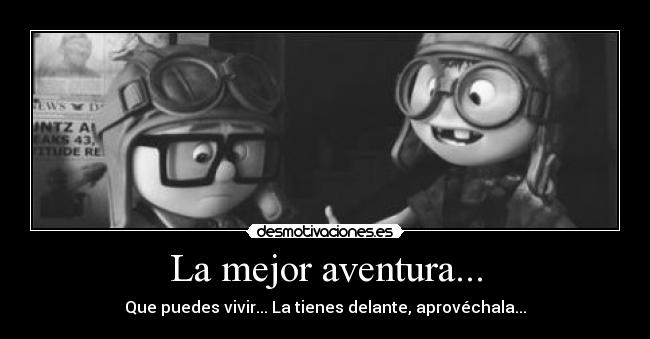 carteles aventuras vida desmotivaciones