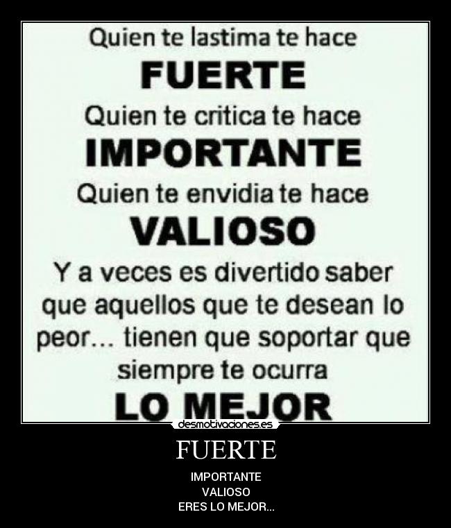 FUERTE -