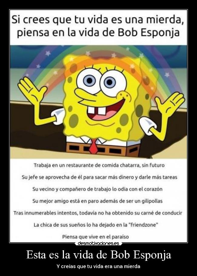 Esta es la vida de Bob Esponja -