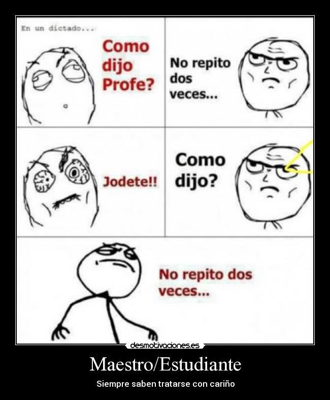 Maestro/Estudiante -