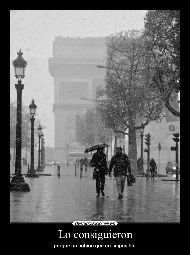 Lo consiguieron - 