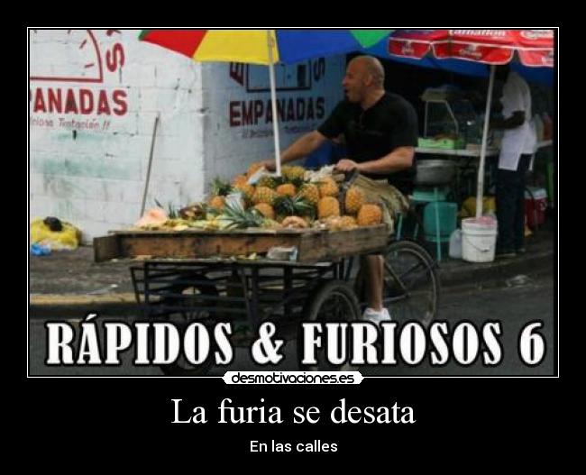 La furia se desata - En las calles