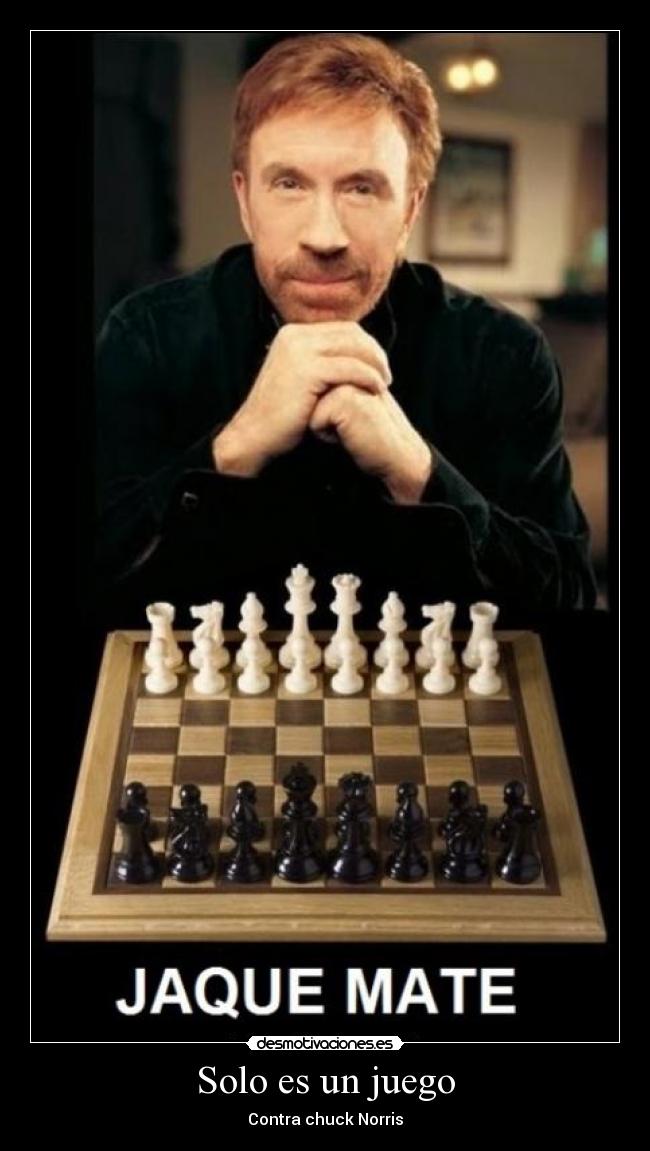 Solo es un juego - Contra chuck Norris