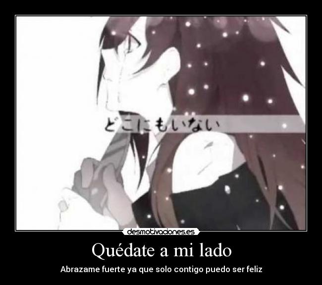 Quédate a mi lado -