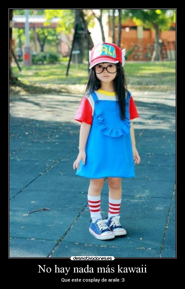 No hay nada más kawaii - Que este cosplay de arale :3