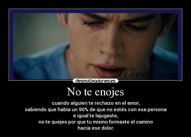 No te enojes - 