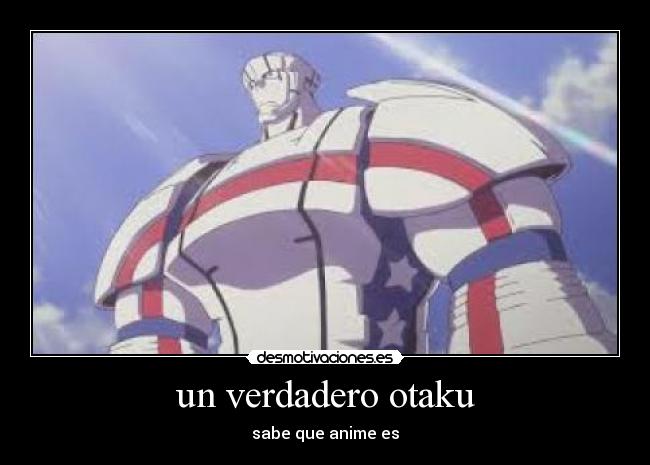 un verdadero otaku - 