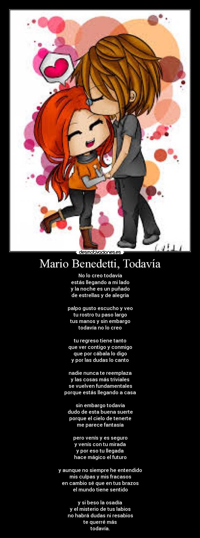 Mario Benedetti, Todavía -