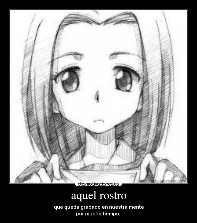 aquel rostro -