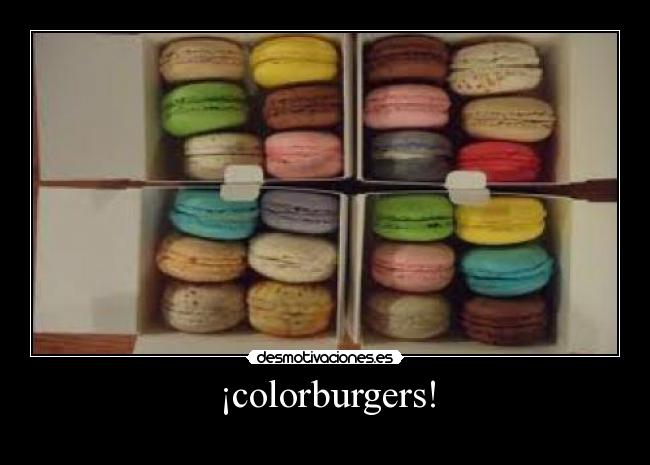 ¡colorburgers! -