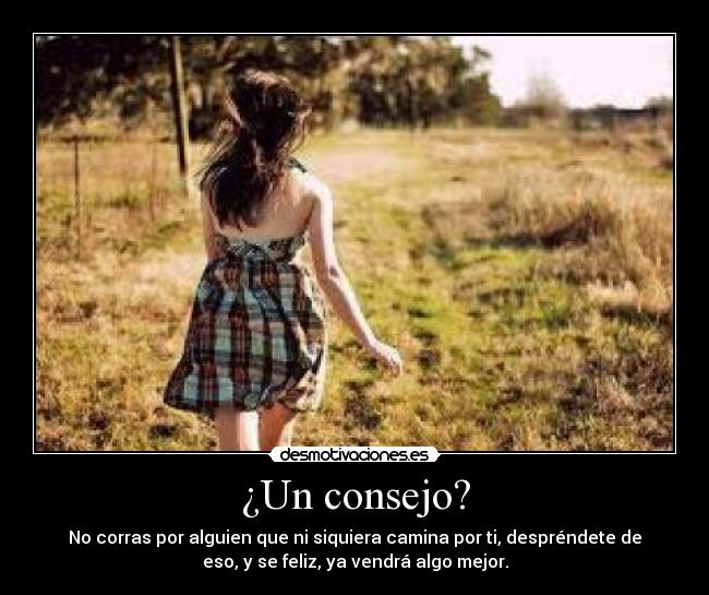 ¿Un consejo? - 