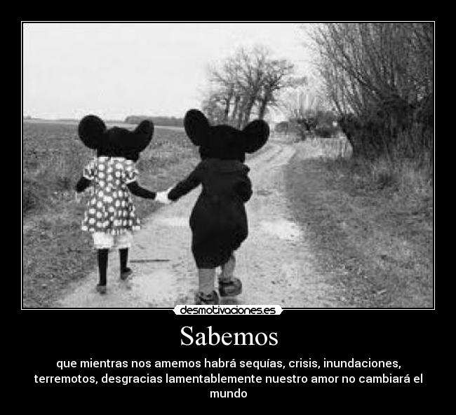 Sabemos -