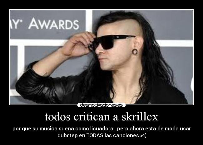 todos critican a skrillex -