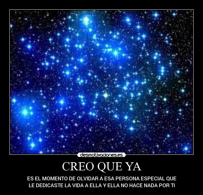 CREO QUE YA - 