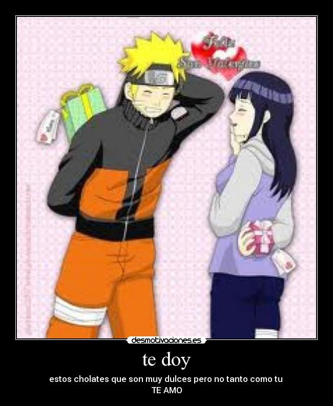 carteles naruto hinata desmotivaciones