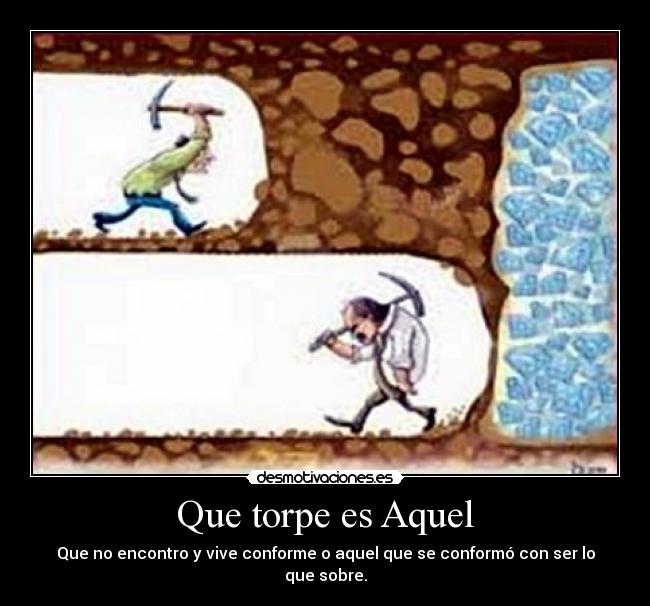 carteles darseporvencido torpe desmotivaciones