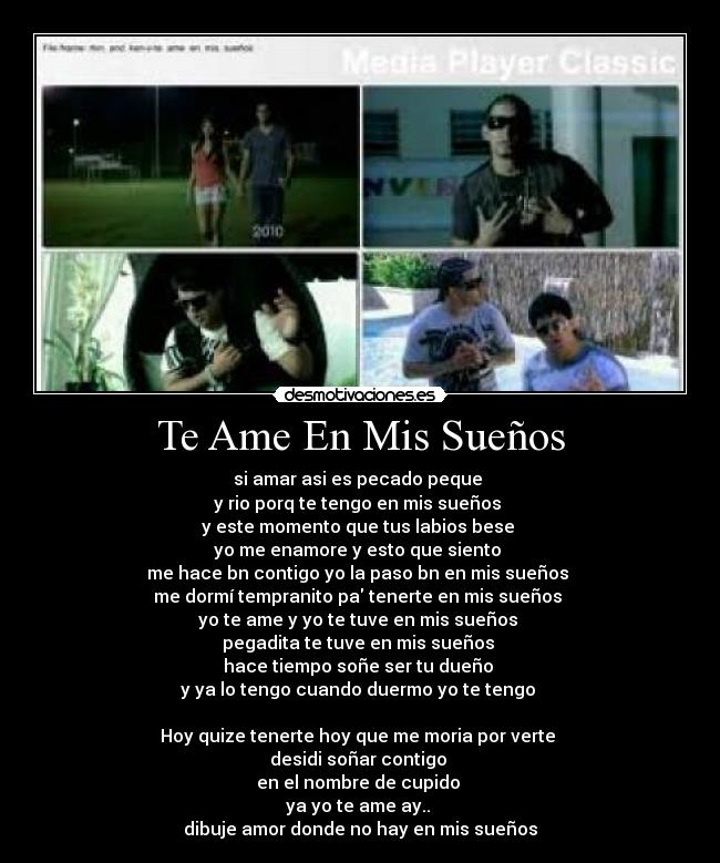 Te Ame En Mis Sueños - 