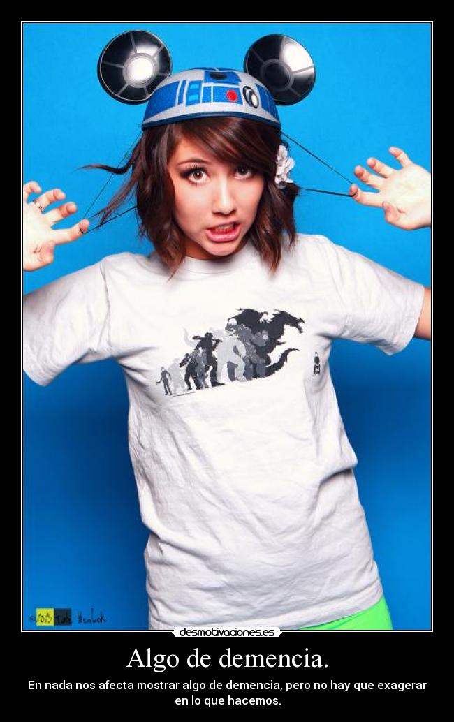 carteles demencia crazy girl desmotivaciones