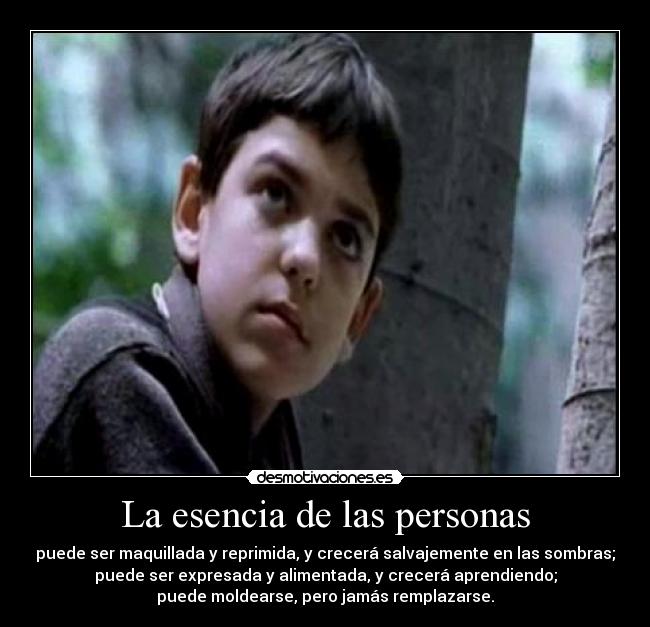 La esencia de las personas -