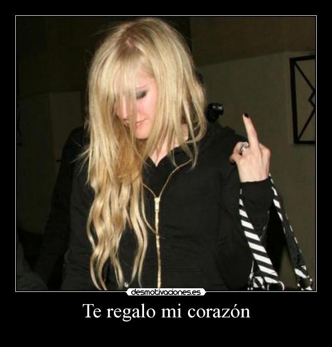 Te regalo mi corazón -