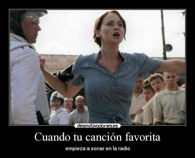 Cuando tu canción favorita - empieza a sonar en la radio