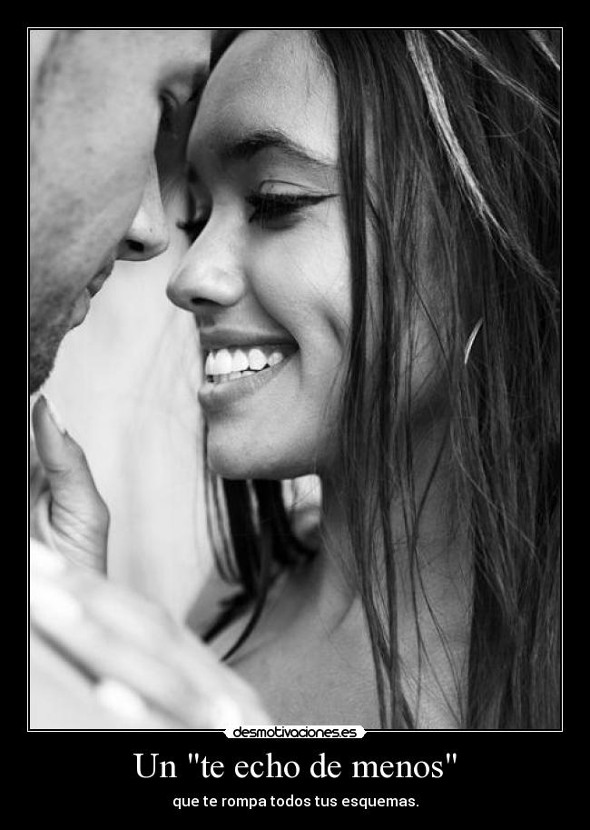 Un te echo de menos -