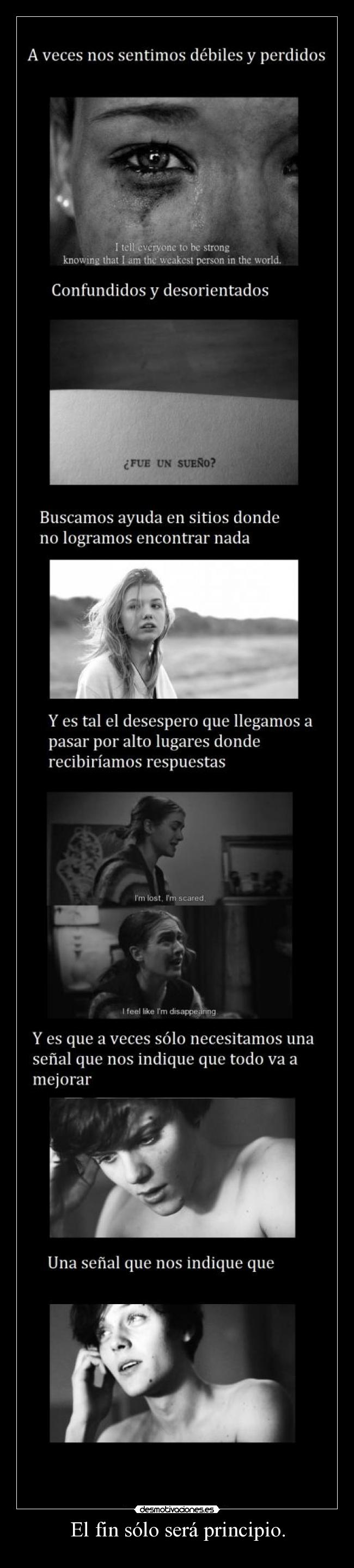 El fin sólo será principio. - 