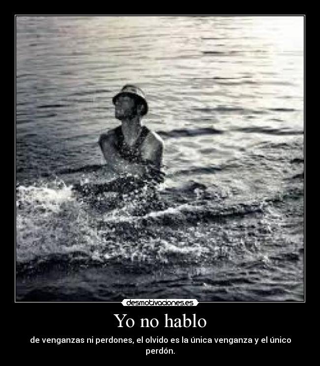 Yo no hablo -