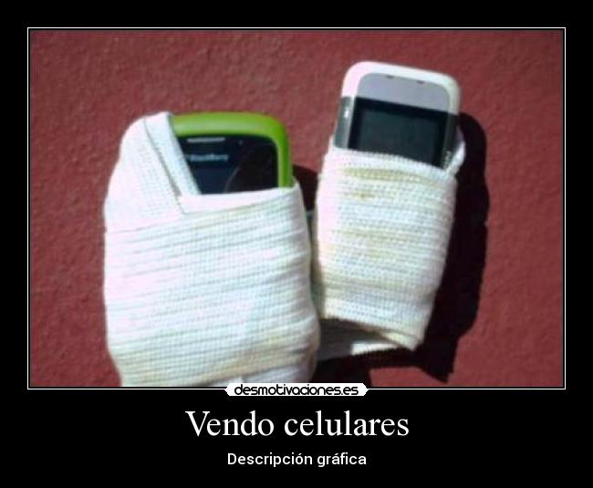 Vendo celulares - Descripción gráfica
