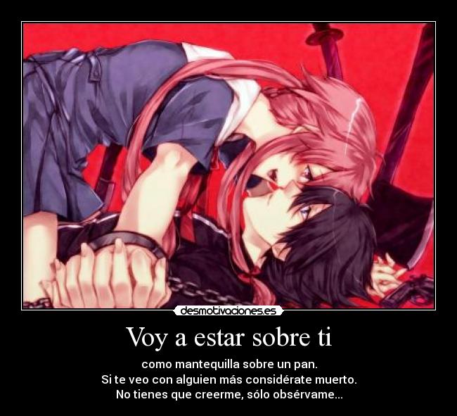 carteles mirai nikki yuno yuki desmotivaciones