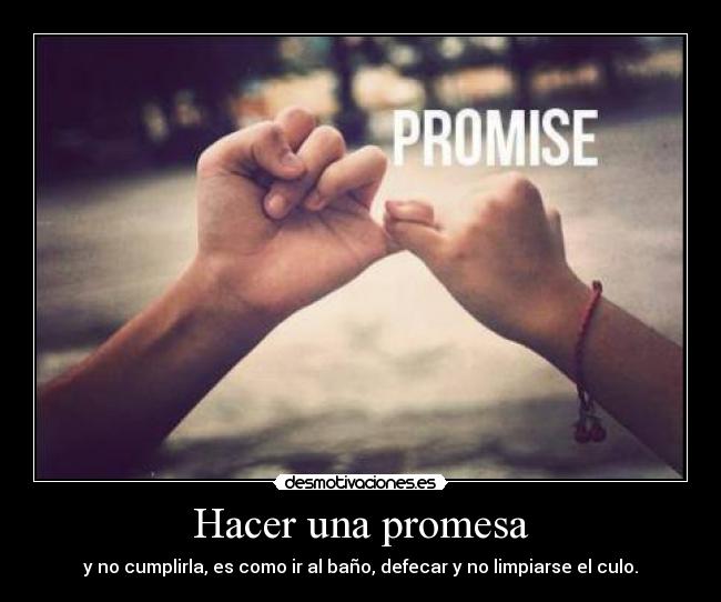 Hacer una promesa - 