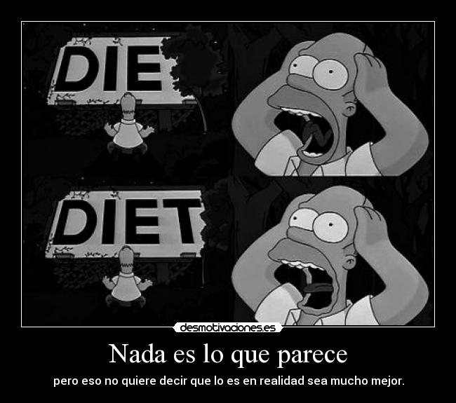 Nada es lo que parece - 