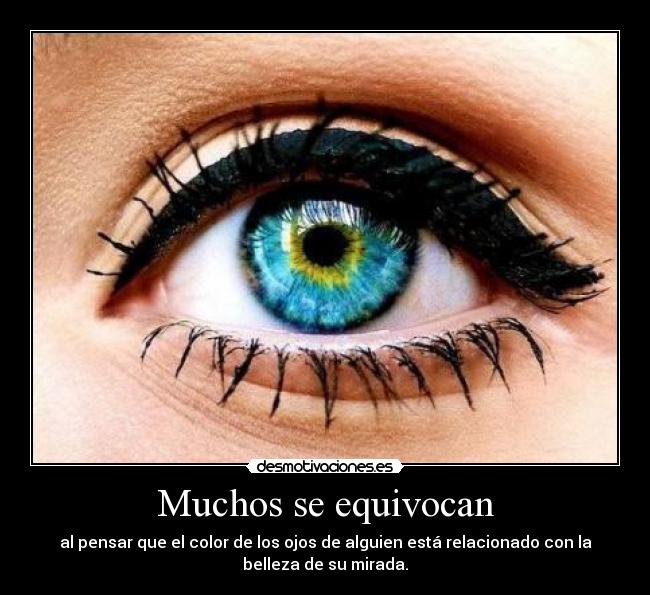 Muchos se equivocan - 