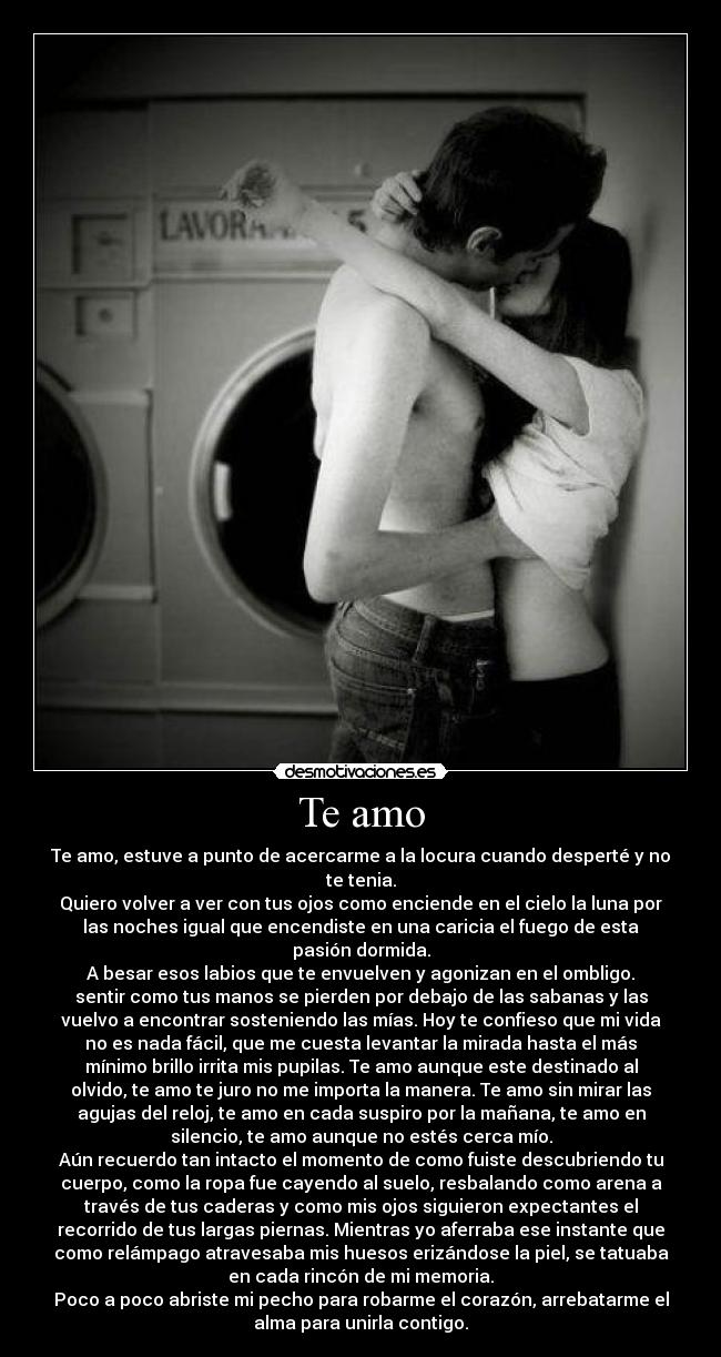 Te amo -