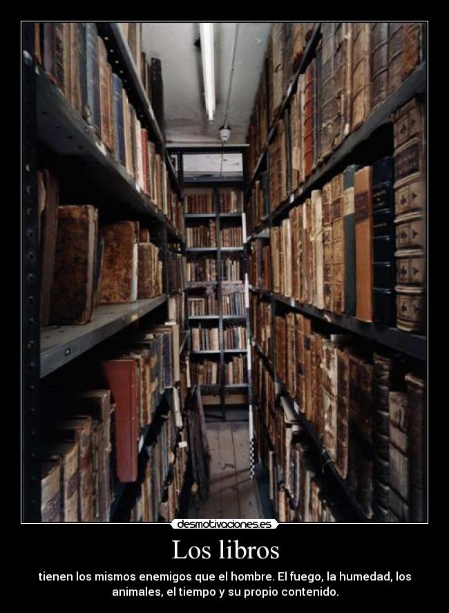 Los libros -
