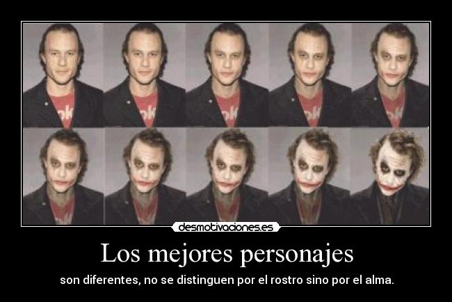 Los mejores personajes -