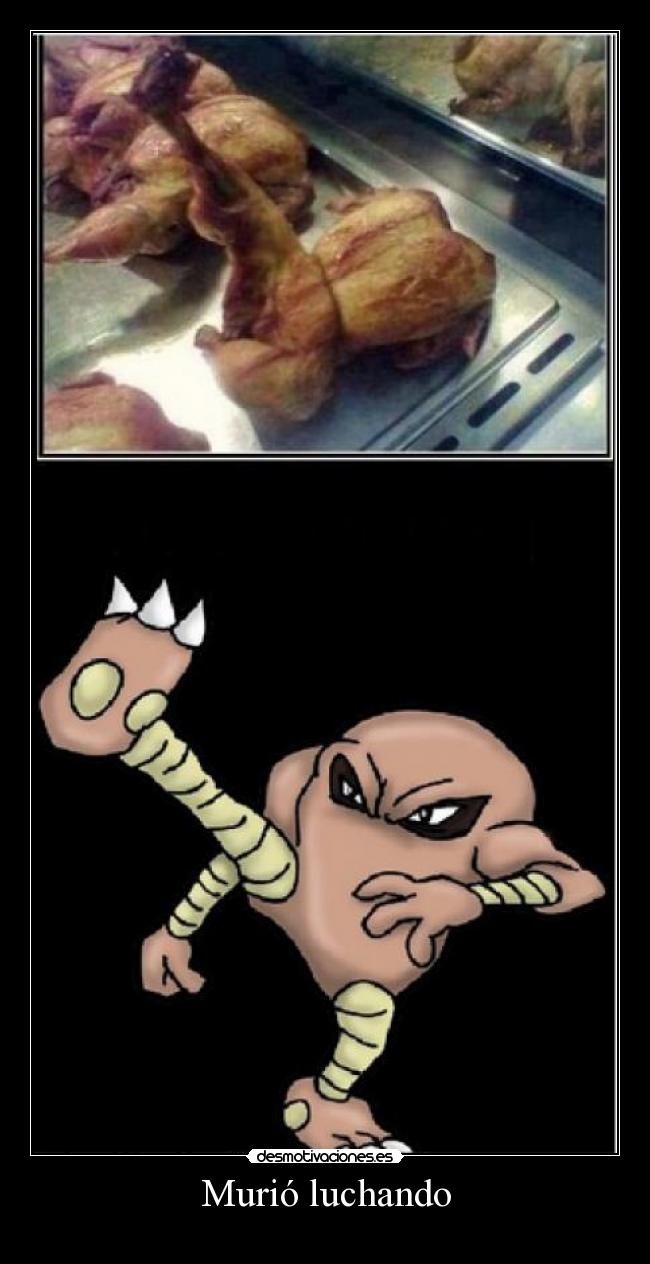 Murió luchando - 