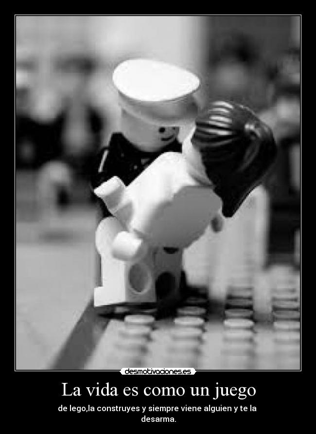 carteles vida lego desmotivaciones