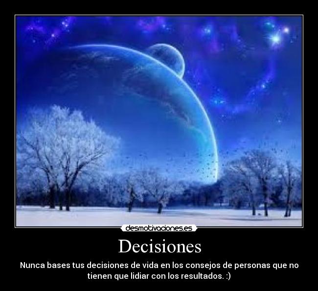 Decisiones -