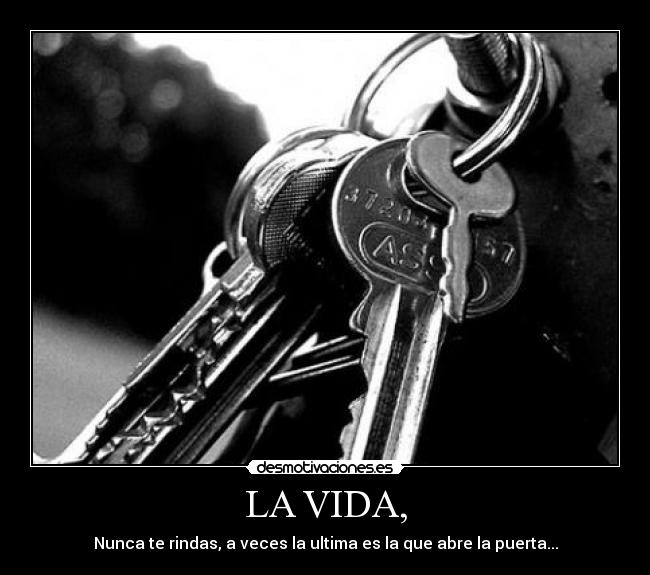 LA VIDA, - 