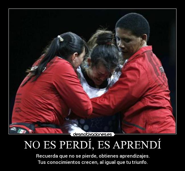 carteles taekwondo aprender triunfo desmotivaciones