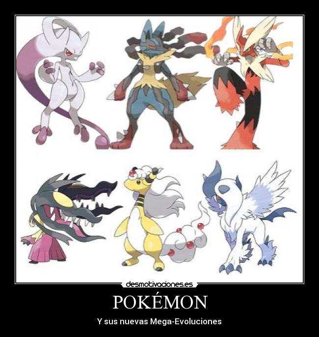 POKÉMON - Y sus nuevas Mega-Evoluciones
