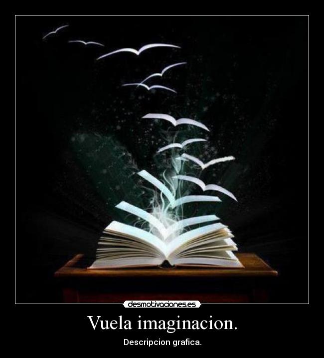 Vuela imaginacion. - Descripcion grafica.