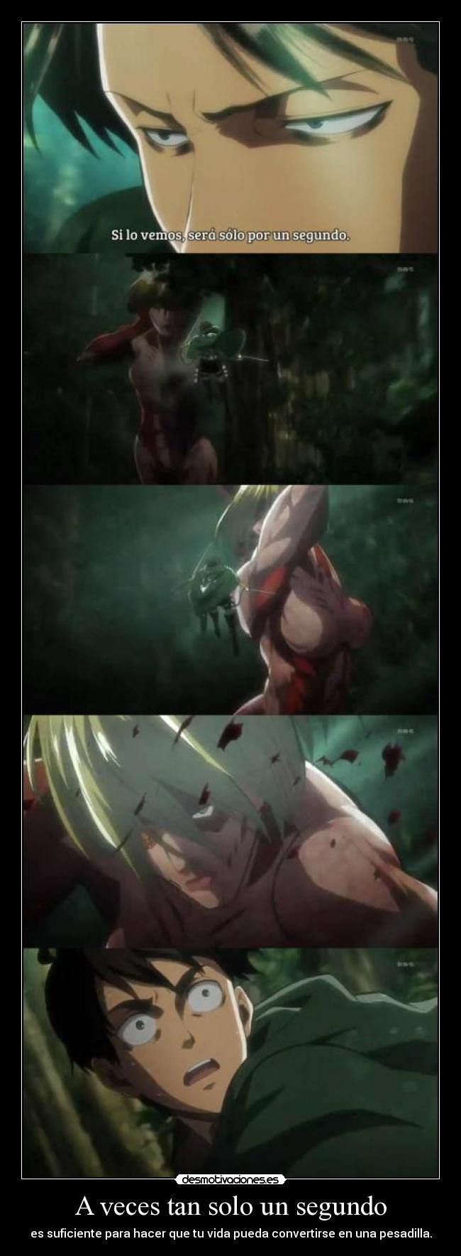 A veces tan solo un segundo -